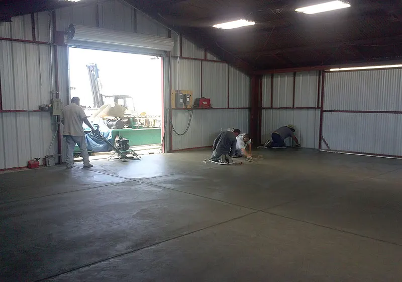 Concrete Factory Floor, Fullerton, CA