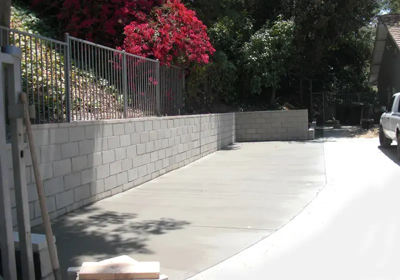 Retaining Wall Construction in Temecula, CA